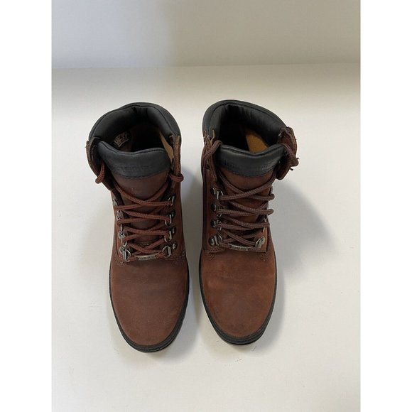 TIMBERLAND Trekking Gore-Tex Brown Leather Lace Up Ankle Hiking Work Boot Wm 6 - Picture 12 of 12